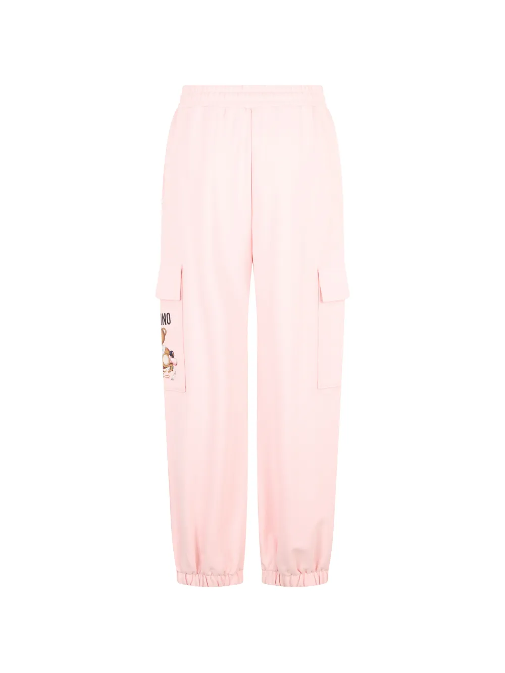 Moschino Trainingsbroek met logoprint Roze