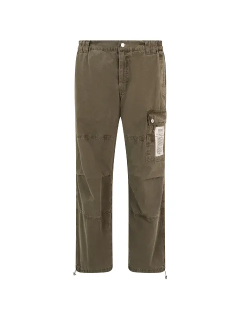 Moschino logo-patch cargo pants