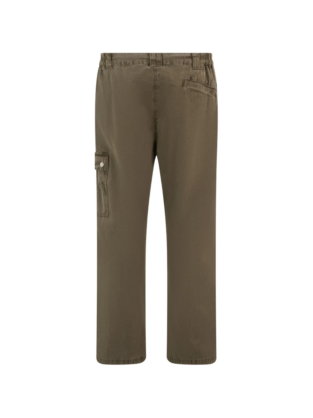 Moschino Cargo broek met logopatch Groen