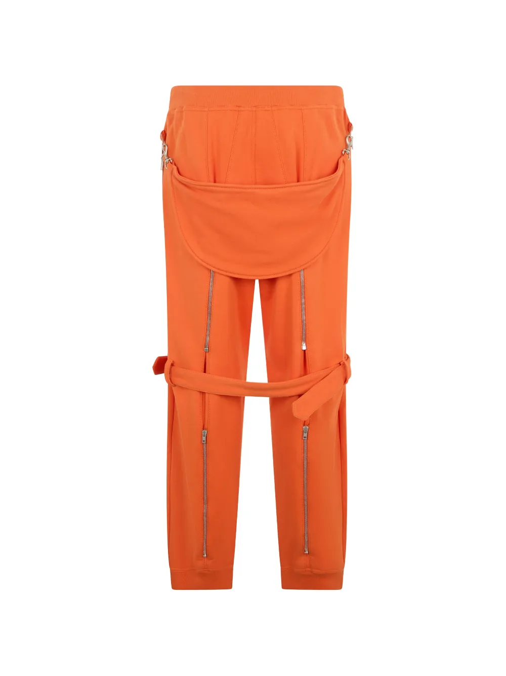 Moschino Trainingsbroek met gespbandjes Oranje
