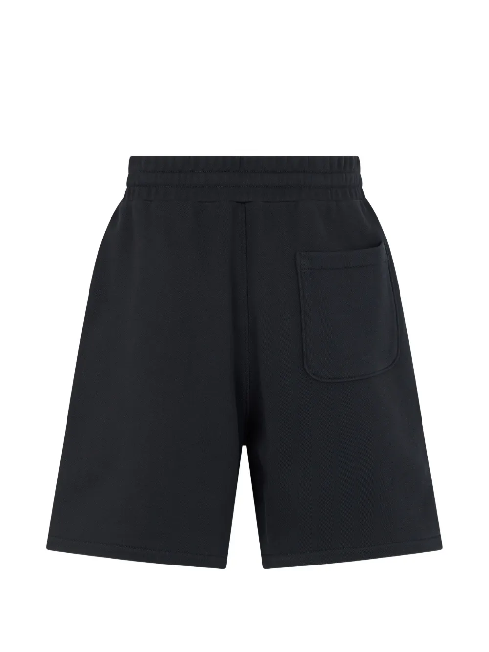 Moschino Shorts met trekkoord en logodetail Zwart