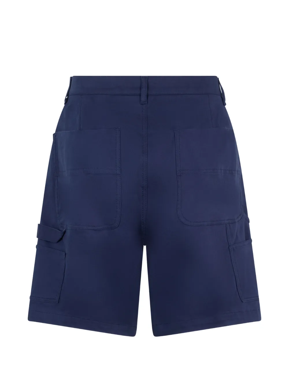 Moschino Shorts met riemlussen Blauw