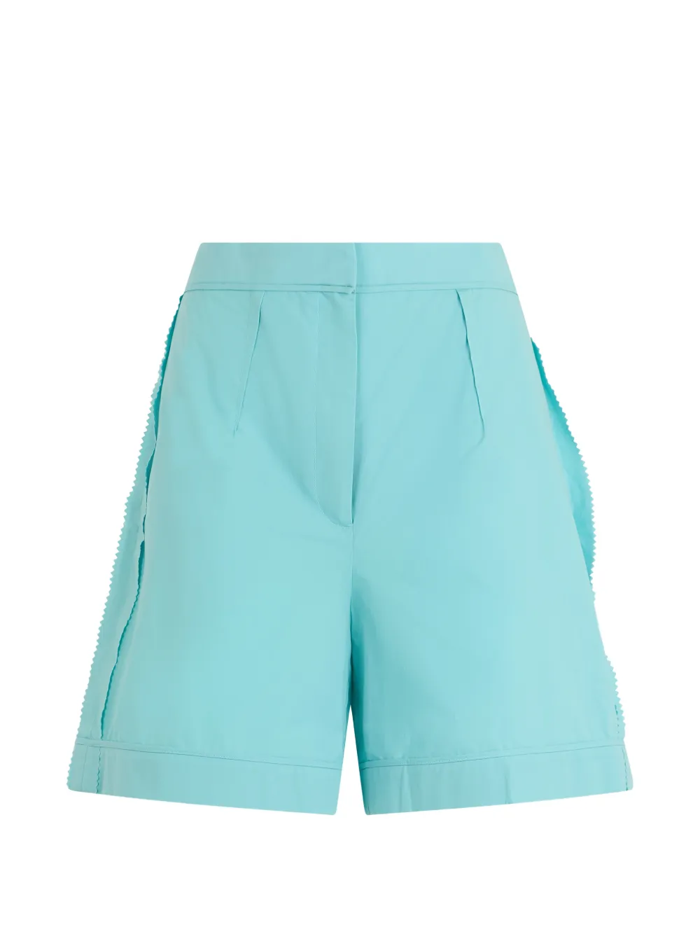 Moschino pleated shorts - Blu