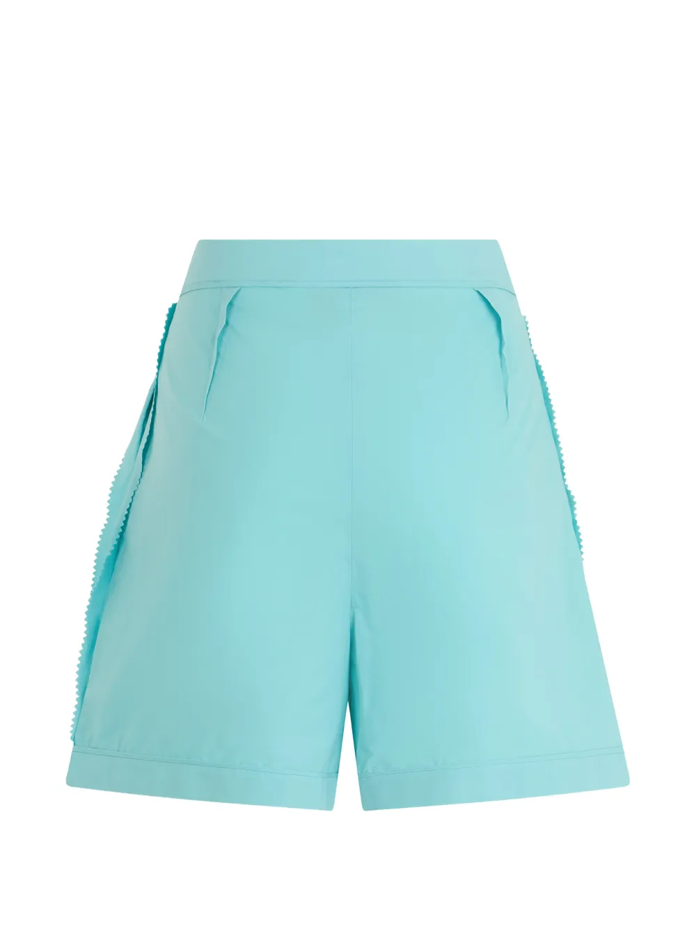 Moschino Geplooide shorts Blauw