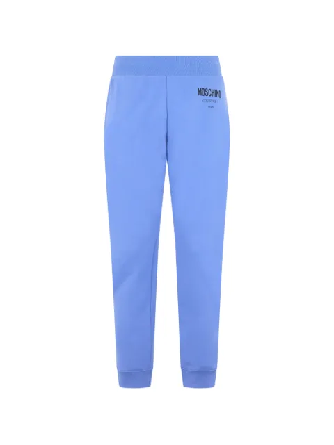 Moschino logo-print track pants