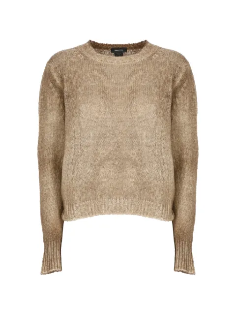 Avant Toi ribbed-trim sweater