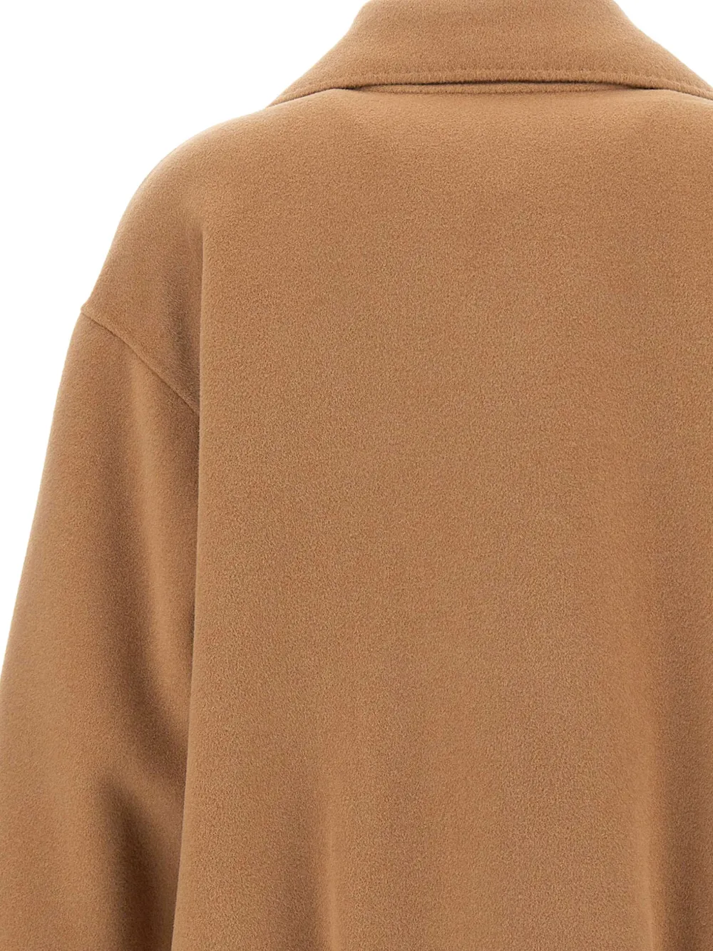 Marella Deserto vilten jas met dubbele rij knopen Beige