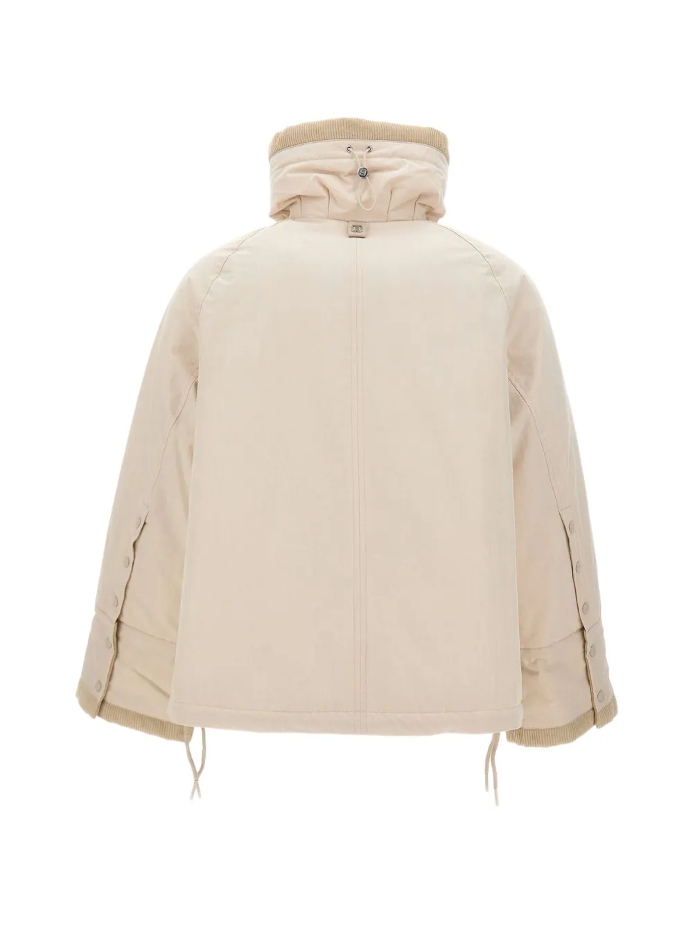 Duno Maeva Chia jack met ribfluwelen afwerking Beige