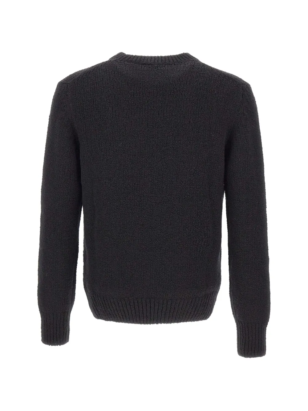 Gran Sasso textured knit sweater Zwart