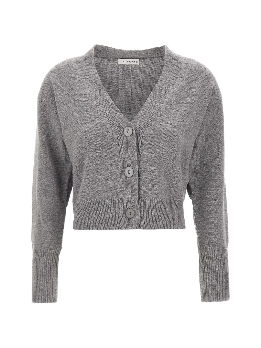 Kangra V-neck cropped cardigan