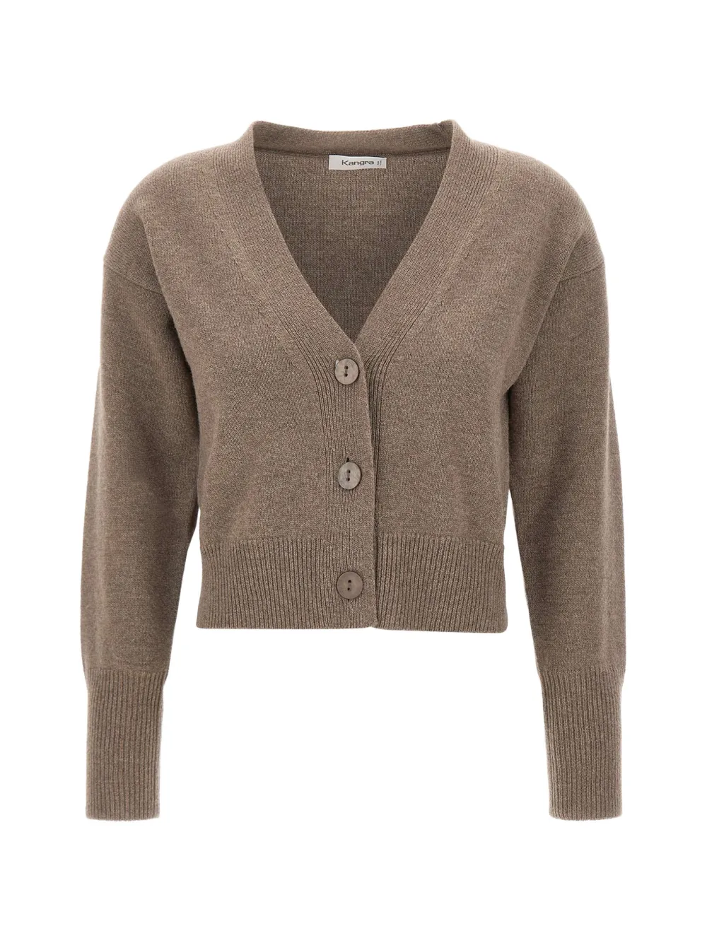 Kangra V-neck cropped cardigan