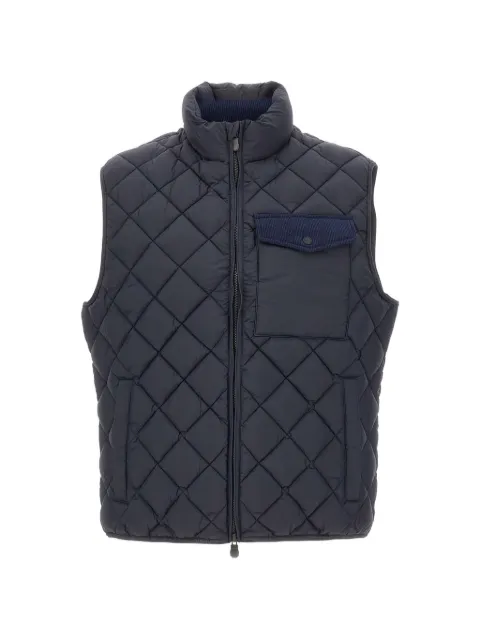Save The Duck diamond-quilted gilet