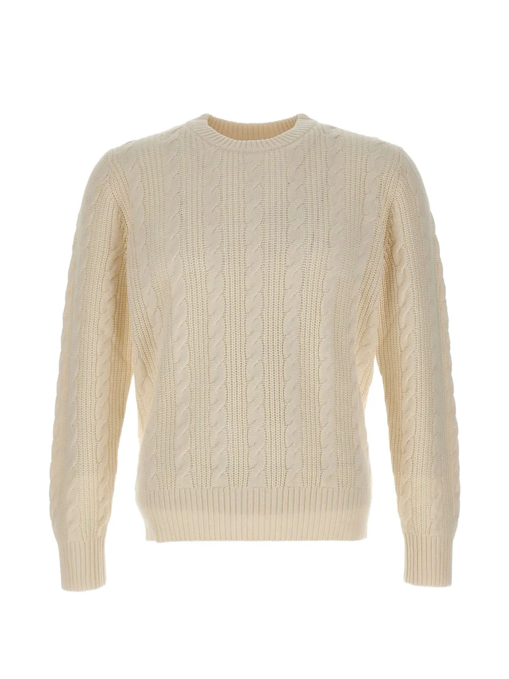 Kangra cable-knit crew-neck sweater