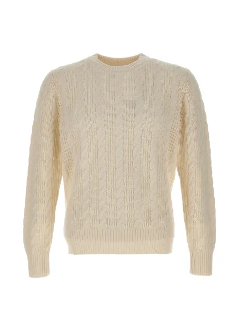 Kangra cable-knit crew-neck sweater