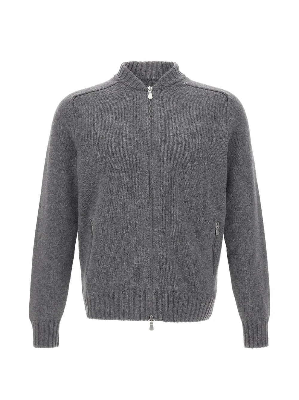 Gran Sasso zip-up wool cardigan