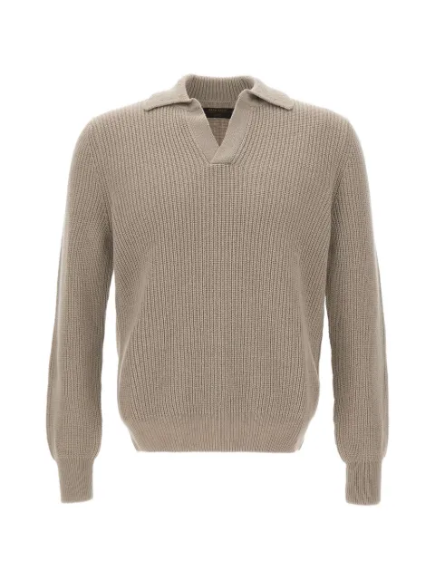 Gran Sasso ribbed-knit sweater