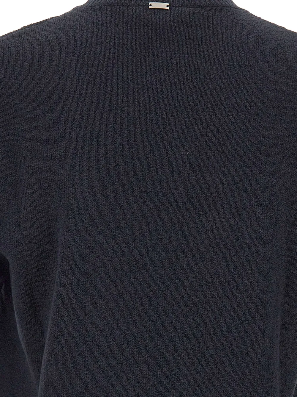 Herno Gebreid T-shirt Blauw