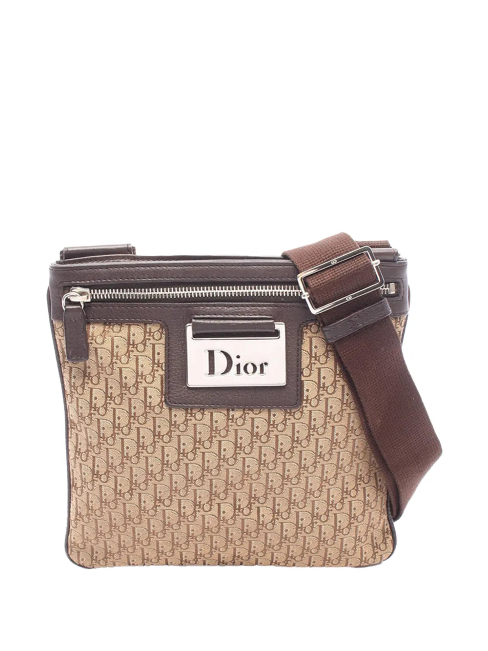 Christian Dior Pre-Owned 2007 Diorissimo Trotter Canvas Street Chic crossbody bag - Neutrals
