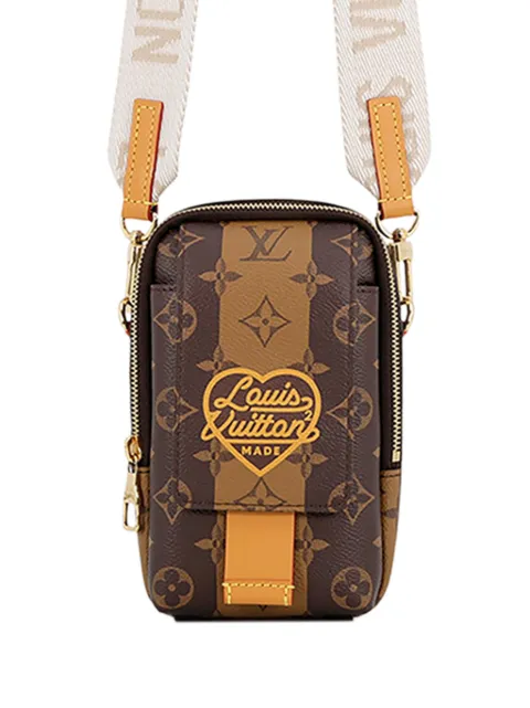 Louis Vuitton Pre-Owned 2000-2026 Nigo Monogram Reverse Double Phone Pouch crossbody bag