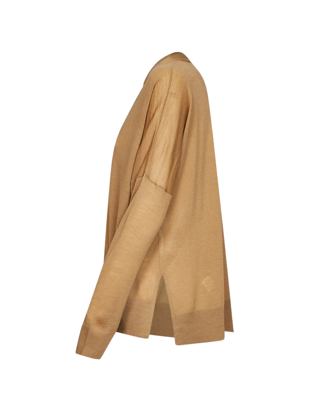 Blanca Vita Button-up vest met V-hals Beige