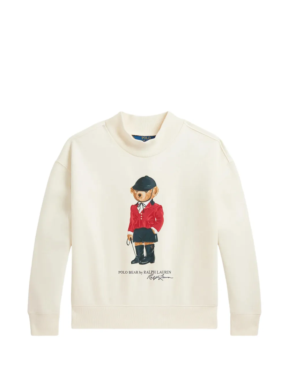 POLO RALPH LAUREN KIDS Polo Bear trui met grafische print Beige