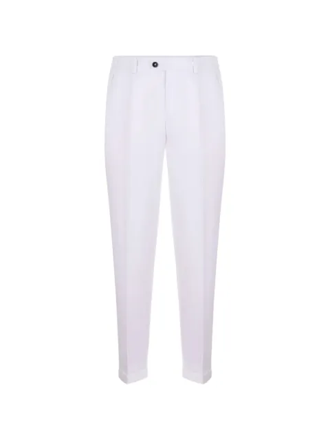 DEVORE pleated-detail cuffed-hem trousers