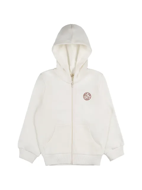 NANAN hoodie con cierre y parche del logo