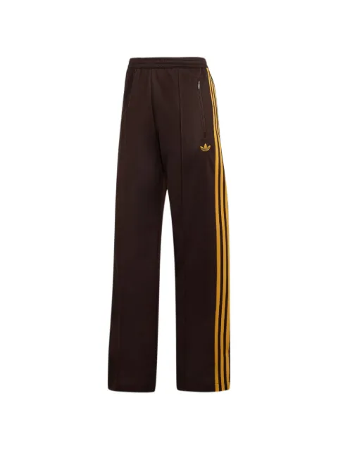 adidas logo-embroidered side-stripe track pants