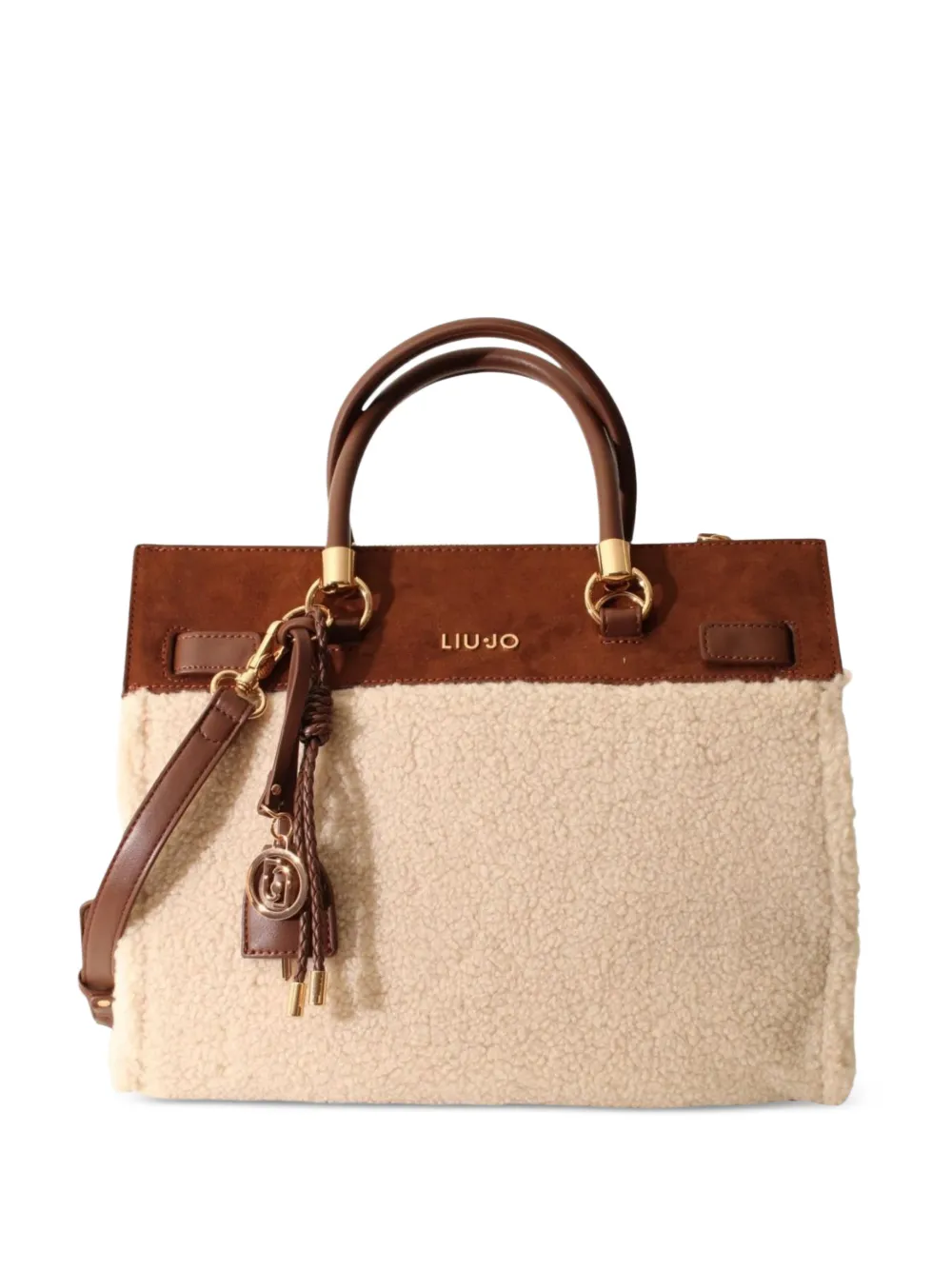 LIU JO paneled tote bag