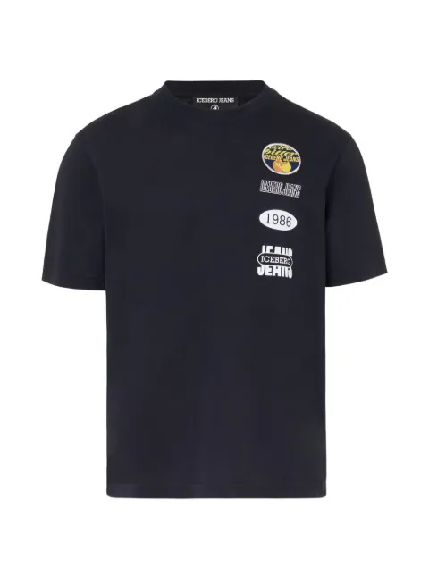 Iceberg logo-patch short-sleeve T-shirt
