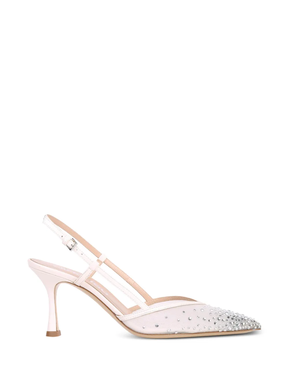 Ninalilou Amy embellished mesh pumps