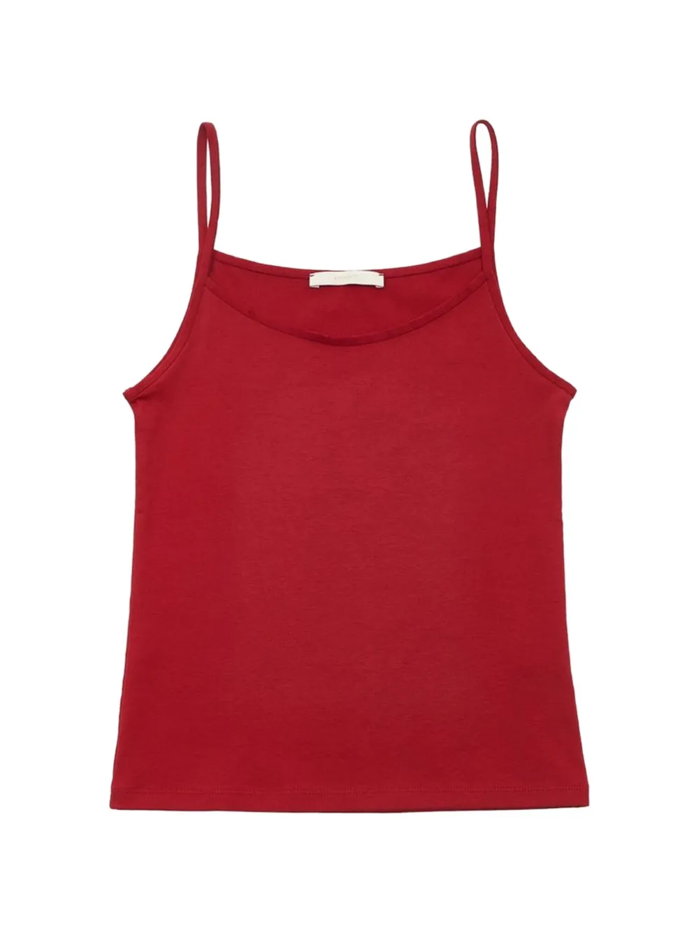 Amomento ribbed sleeveless top - Rosso