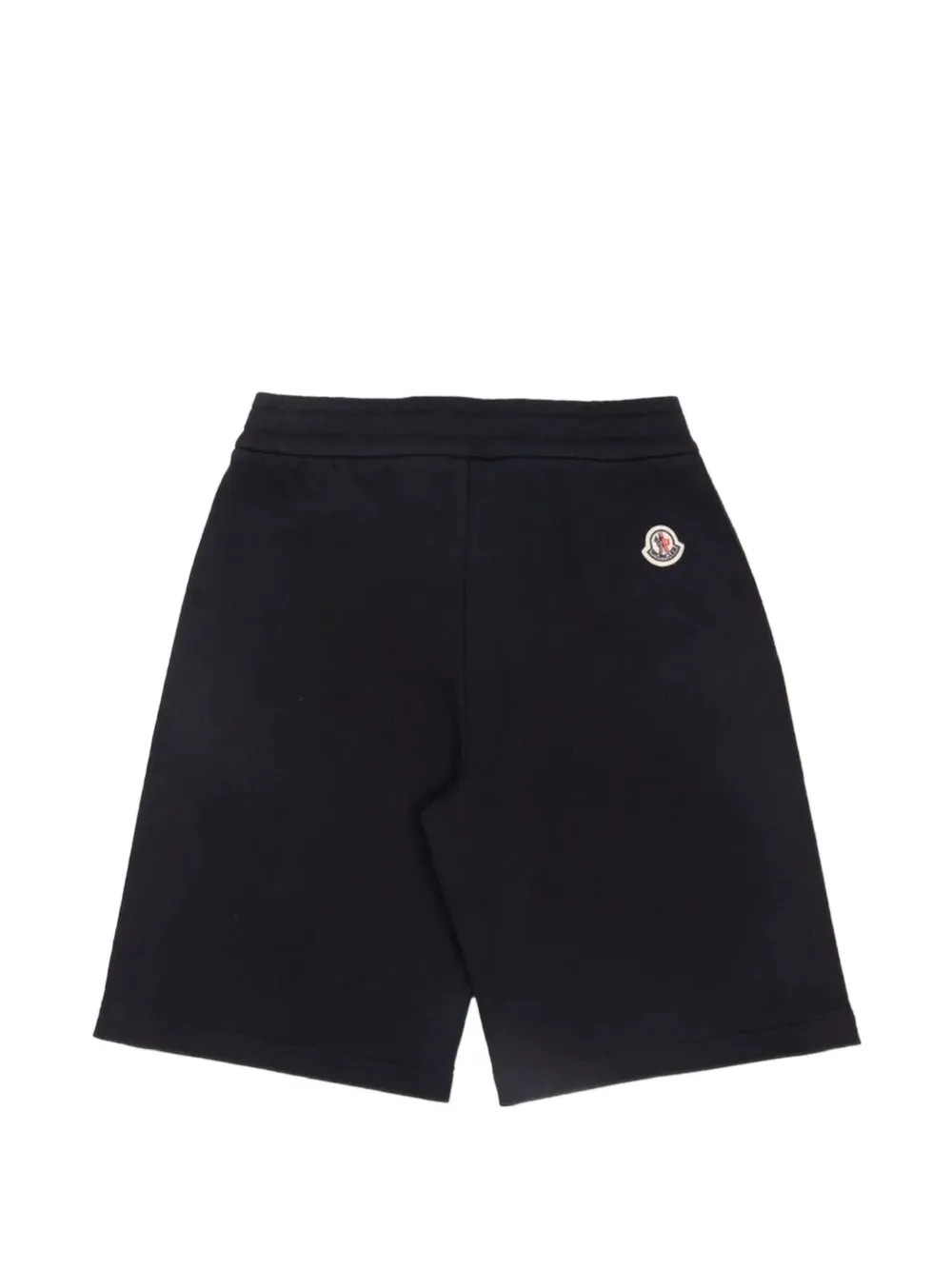 Moncler Enfant Shorts met zijstreep en logo-patch Zwart