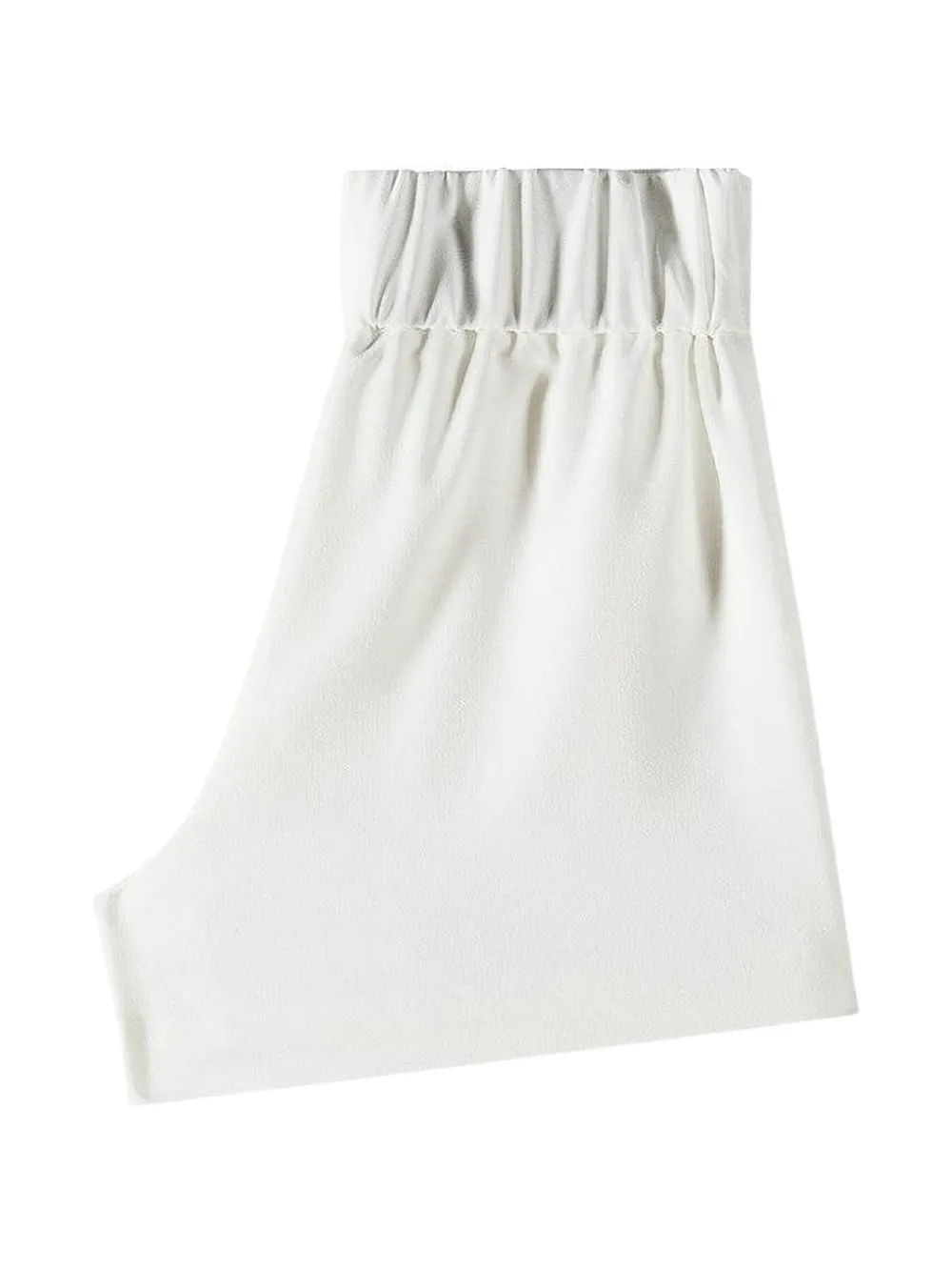 Patrizia Pepe girl Shorts met elastische taille en logo-plakkaat Wit