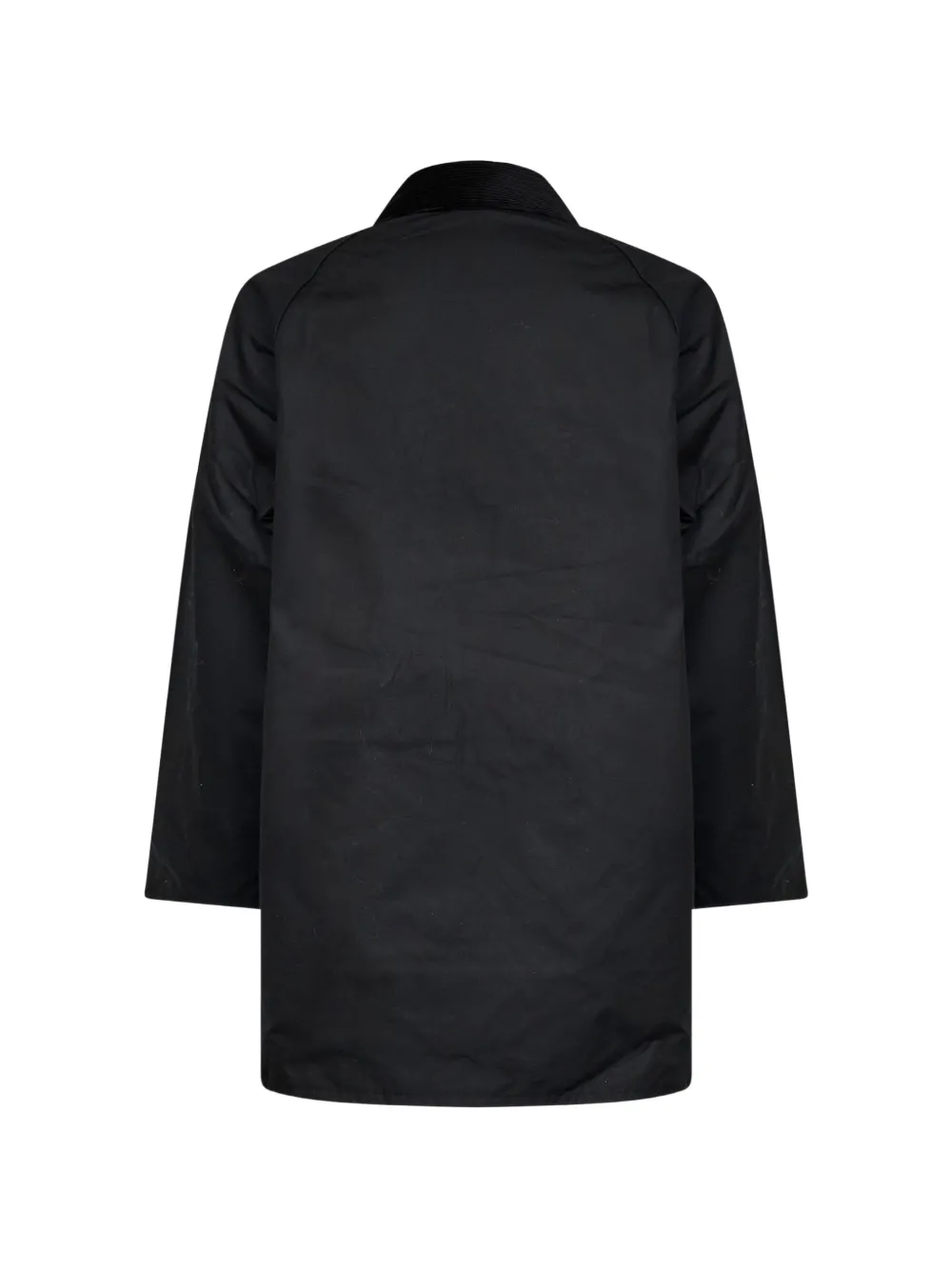 Barbour Spey jack met ribfluwelen kraag Zwart