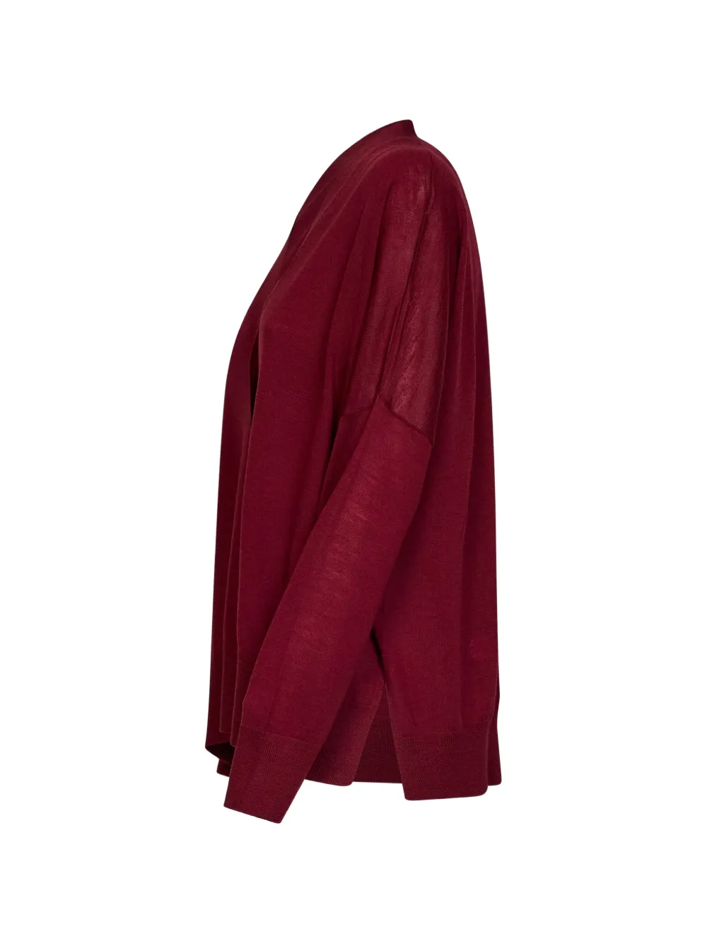 Blanca Vita Button-up vest met V-hals Rood