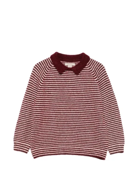 Konges Sløjd Pipo striped collared sweater
