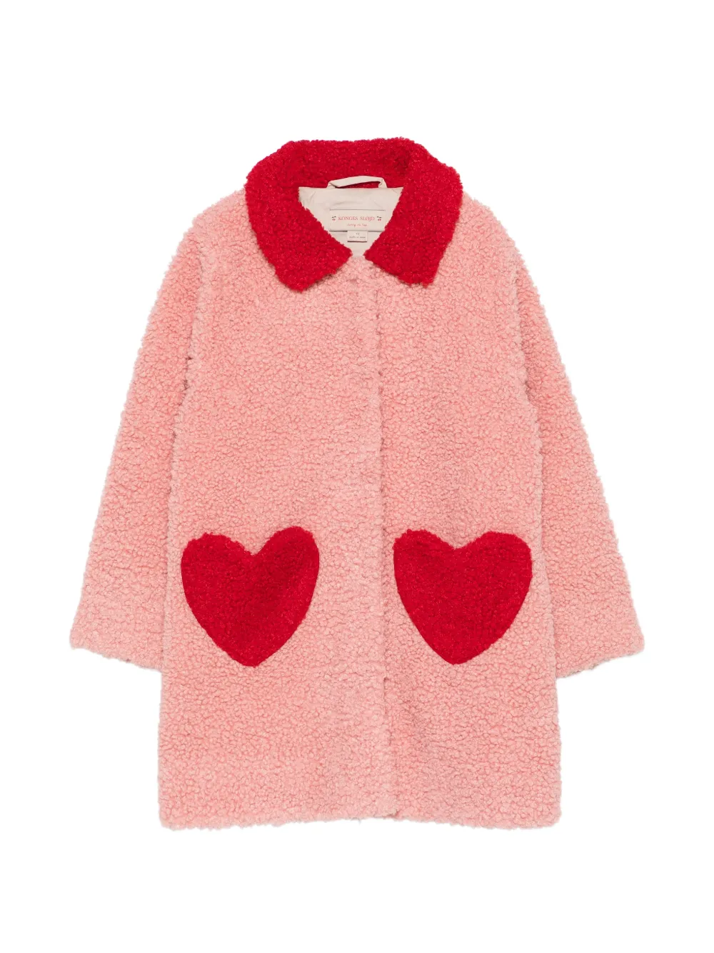 Konges Sløjd veste à patch cœur - Rose Konges Sløjd veste à patch cœur - Rose