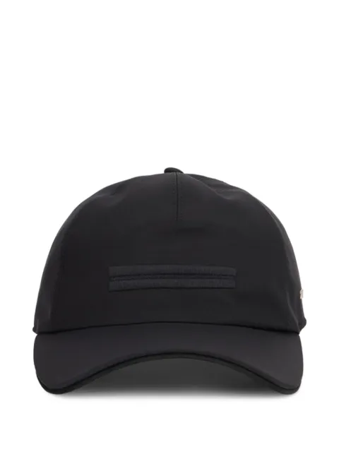 Zegna logo-plaque baseball cap