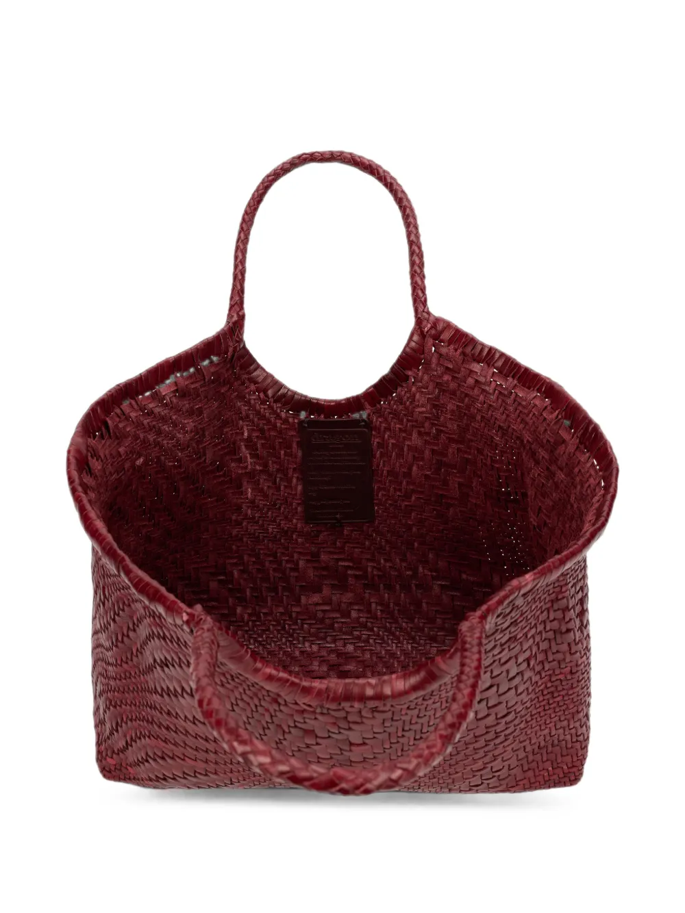 DRAGON DIFFUSION Nantucket leren shopper Rood