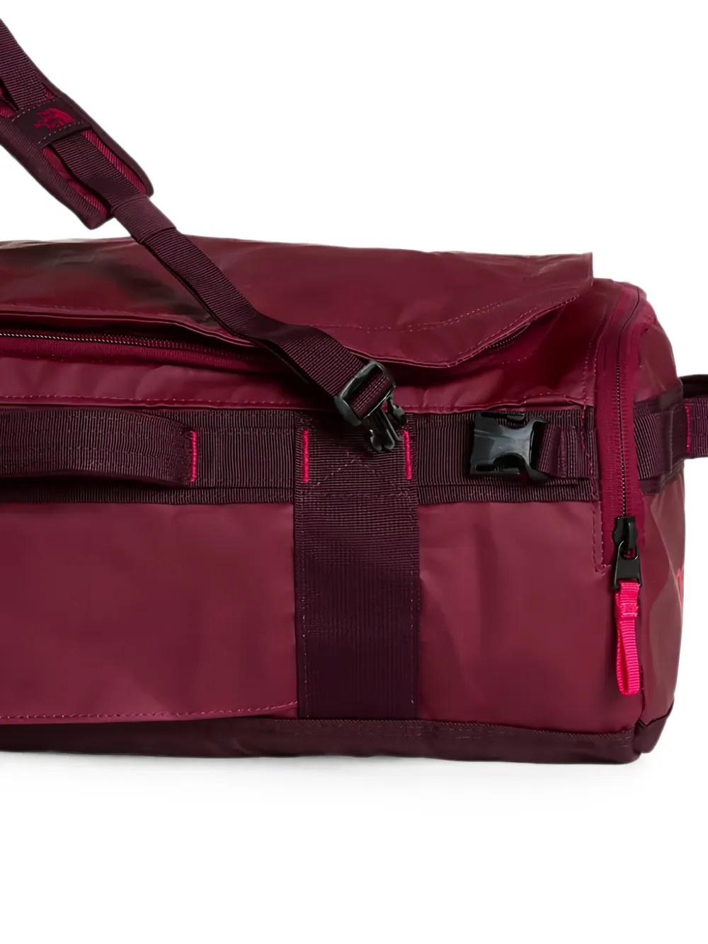The North Face Base Camp rugzak met rits Rood