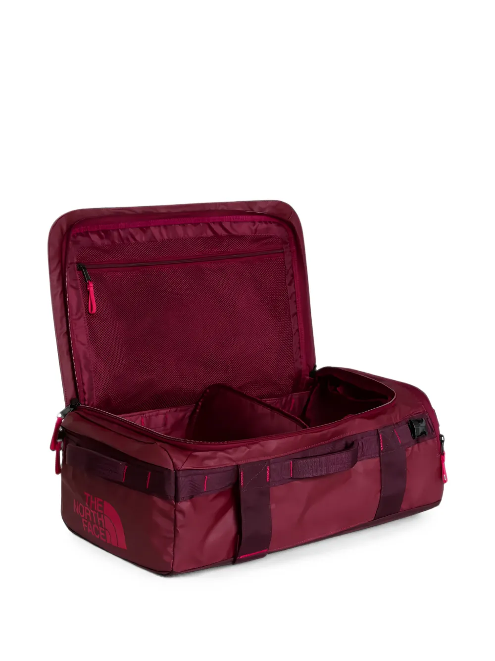 The North Face Base Camp rugzak met rits Rood