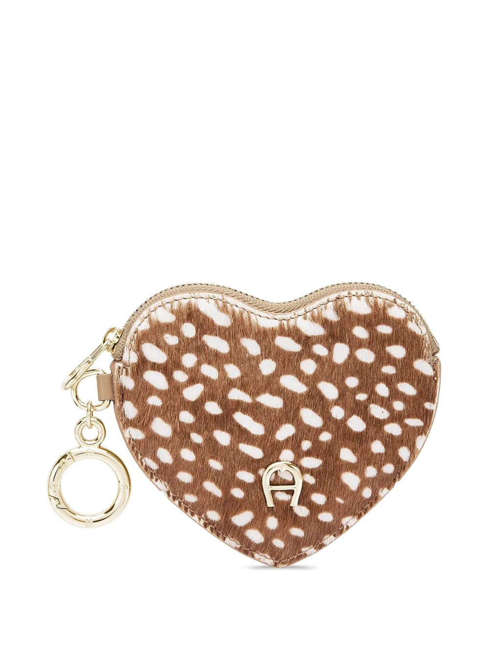 AIGNER Puntina animal-print keyring