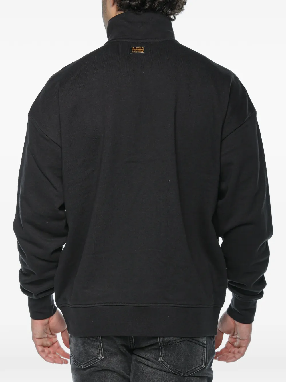 G-Star RAW Rovic sweater met rits Zwart