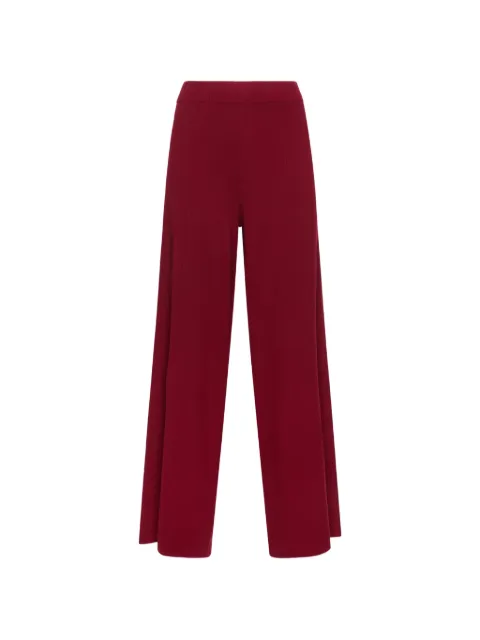 ELENA MIRÒ wide-leg elasticated trousers