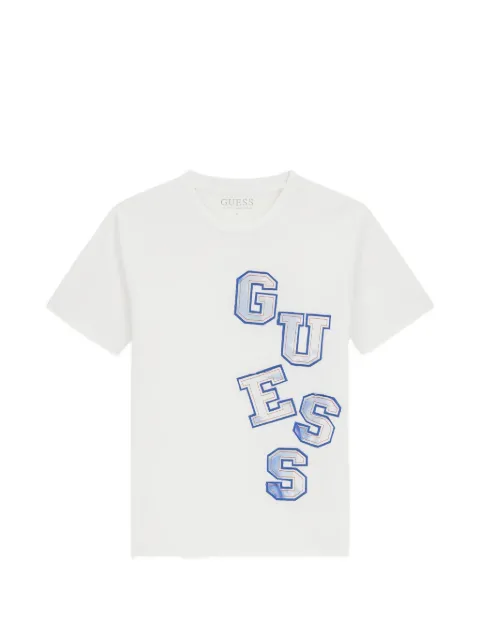 GUESS USA logo-patch oversized T-shirt