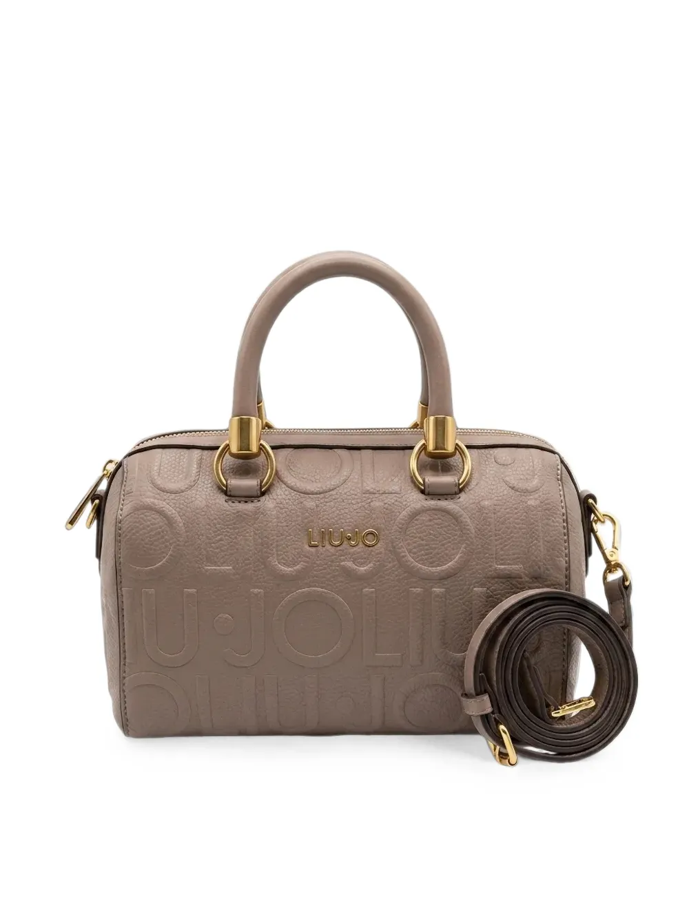 LIU JO Kleine handtas met logo Beige