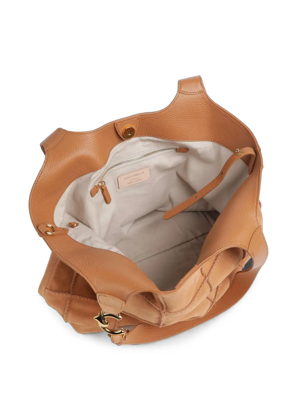 Coccinelle Grote C-Easy gewatteerde shopper Oranje