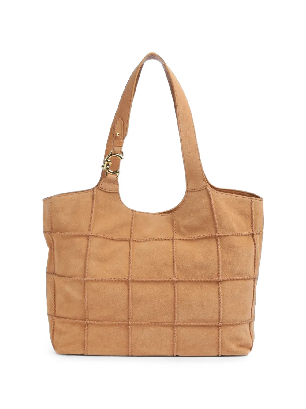 Coccinelle Grote C-Easy gewatteerde shopper Oranje