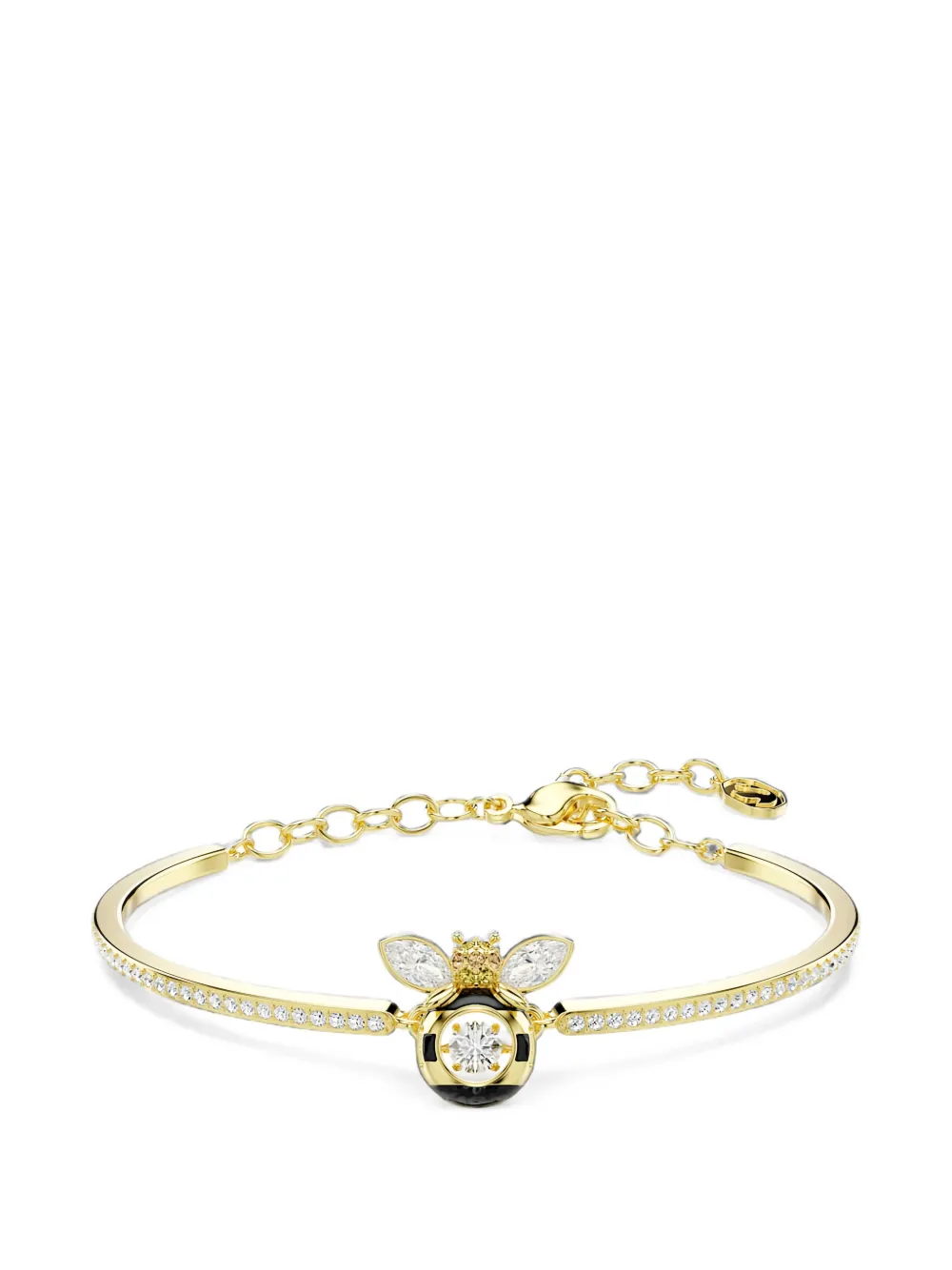 Swarovski Idyllia crystal-embellished bee bracelet · OS